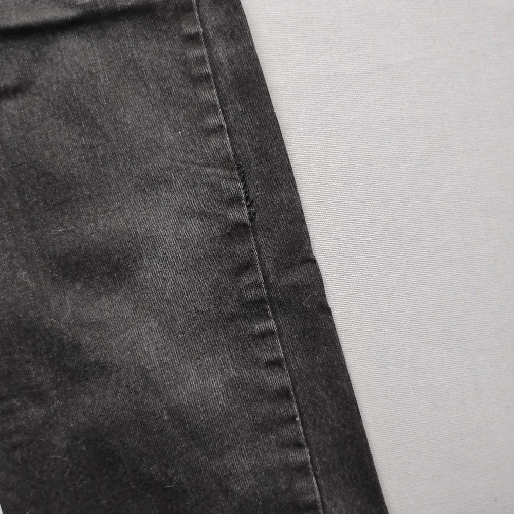Levis 502 Regular Tapered Fit Mens Jeans 31x32 Washed Black Denim Pants